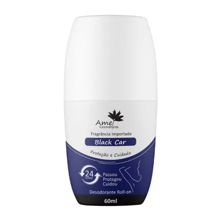 Desodorante Roll-on Black Car Amei Cosméticos